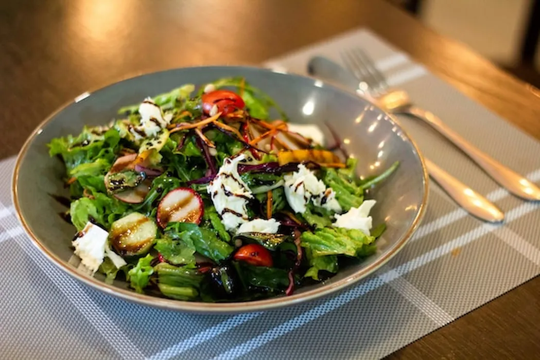 Healthy salad at Brasserie L'ecole
